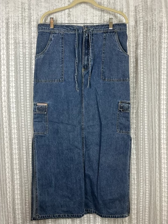 frantic Dresses & Skirts - Vintage Frantic Blue Denim Skirt